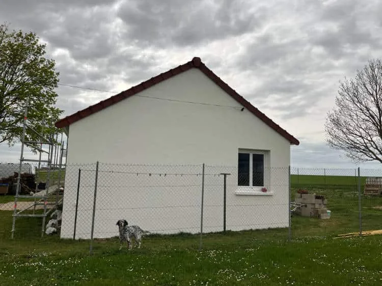 Ravalement de façade — facade maison renovee